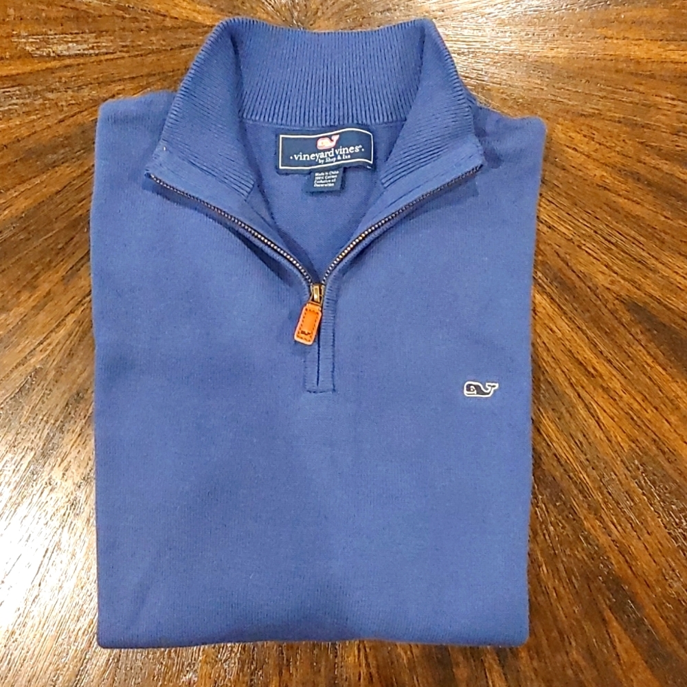 NWOT Vineyard Vines Mens 1/4 zip sweater